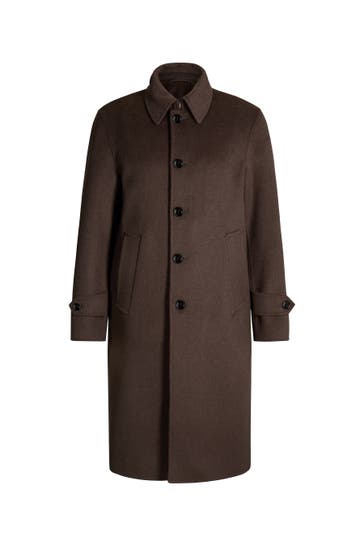 WINDSOR. Wollmantel Dopo braun