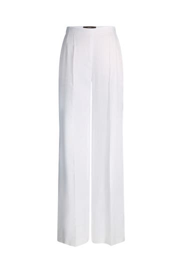 WINDSOR. Stoffhose Marlene-Hose weiß Slim