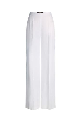 WINDSOR. Stoffhose Marlene-Hose weiß Slim
