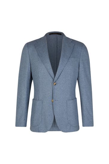 WINDSOR. Business-Sakko Giro taubenblau Regular Fit