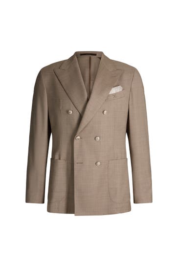 WINDSOR. Business-Sakko Salernos beige Regular Fit