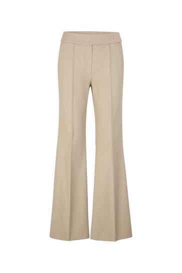 WINDSOR. Stoffhose Palazzohose beige Slim
