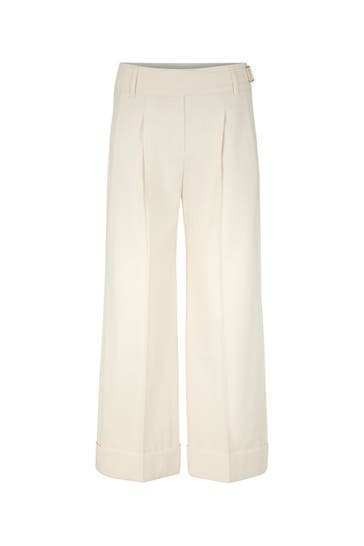 WINDSOR. Business-Hose Culotte offwhite Straight