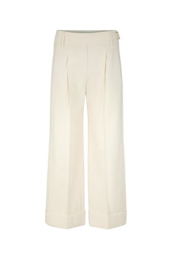 WINDSOR. Business-Hose Culotte offwhite Straight