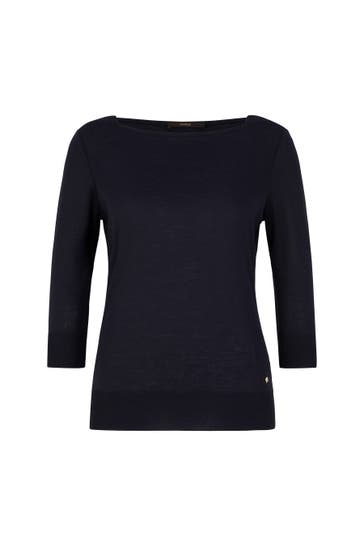 WINDSOR. Langarmshirt navy