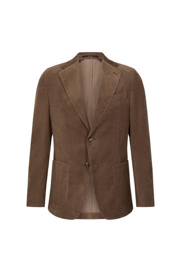 WINDSOR. Business-Sakko Gio braun Regular Fit