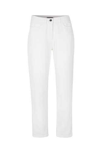 WINDSOR. Jeans Mom-Jeans-Hose in Weiß