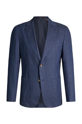 WINDSOR. Business-Sakko Giro blau Regular Fit