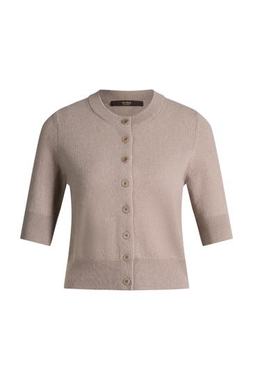 WINDSOR. Strickjacke Cardigan taupe