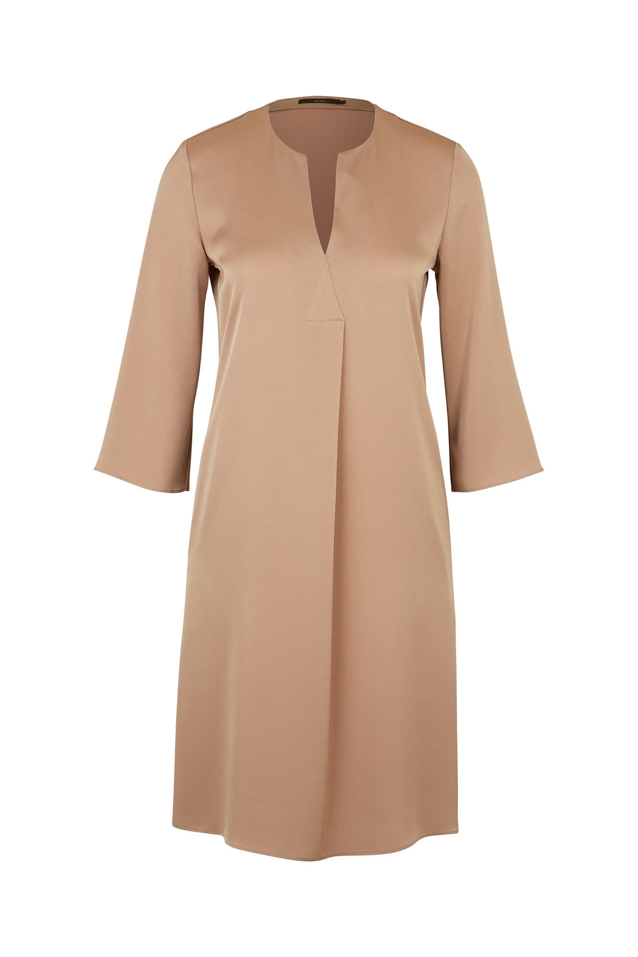 WINDSOR. Casual-Kleid Crêpe-Kleid in A-Linie in Kupfer camel, Bild 1