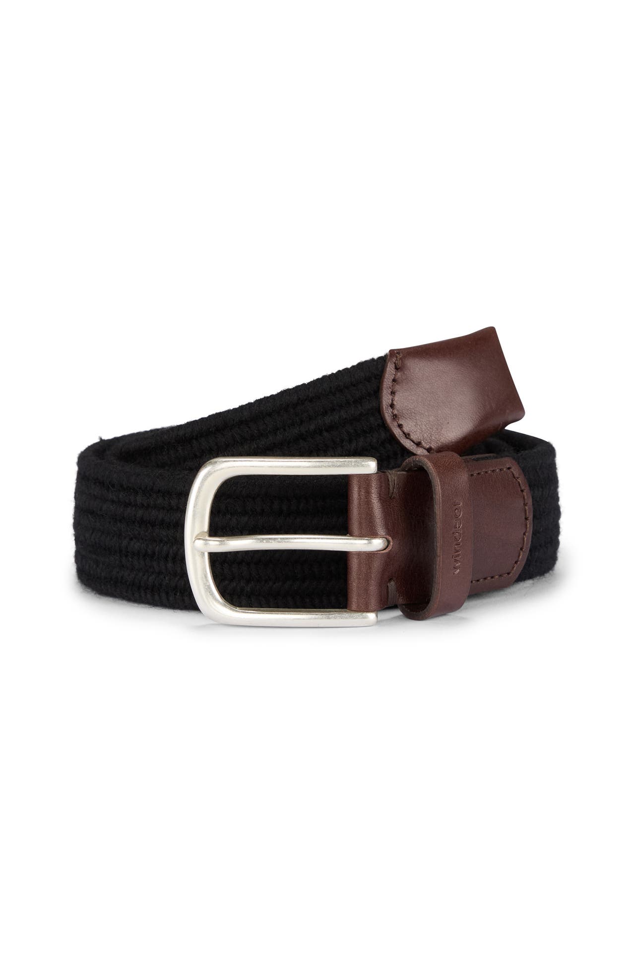 WINDSOR. Casual-Gürtel Gürtel aus Wolle in Schwarz schwarz, Bild 1