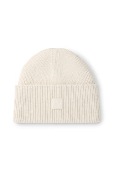 WINDSOR. Schal Mütze creme