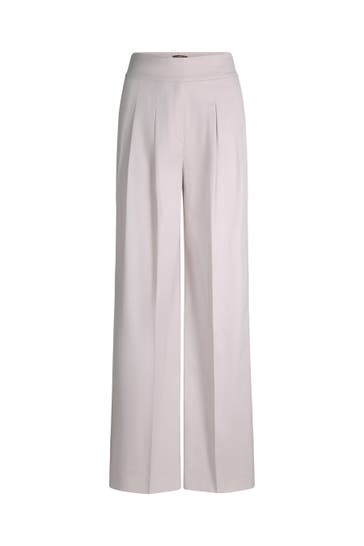 WINDSOR. Business-Hose Palazzohose beige Straight