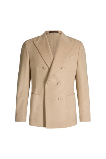 WINDSOR. Business-Sakko Salio beige Regular Fit