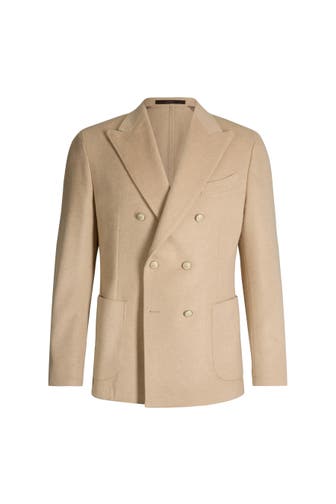 WINDSOR. Business-Sakko Salio beige Regular Fit