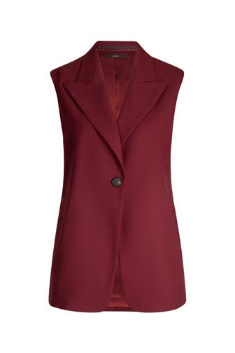 WINDSOR. Weste Weste bordeaux