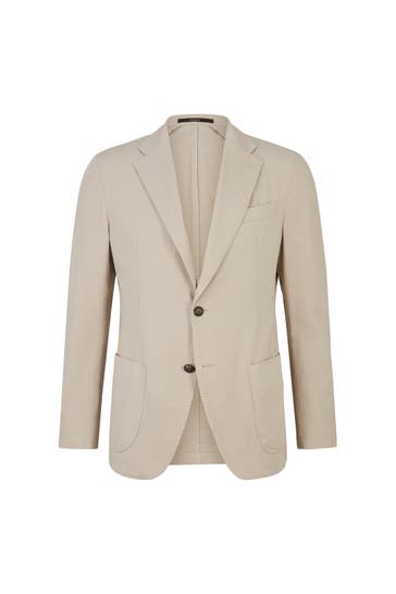 WINDSOR. Business-Sakko Giro beige Regular Fit