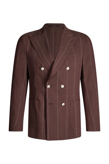 WINDSOR. Casual-Sakko Salio bordeaux-rot Slim Fit