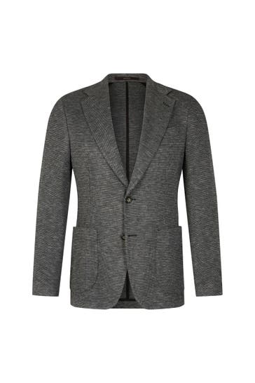 WINDSOR. Business-Sakko Giorno schwarz-grau gemustert Regular Fit