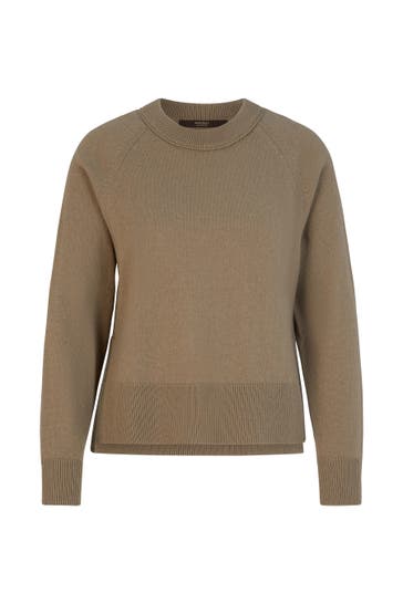 WINDSOR. Pullover Cashmere-Pullover dunkelbeige