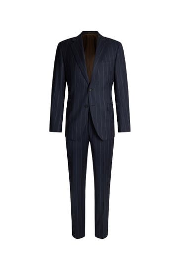 WINDSOR. Anzug Sera-Sole navy gestreift Regular Fit