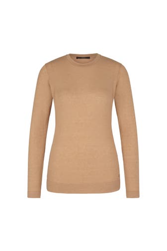 WINDSOR. T-Shirt Langarmshirt camel