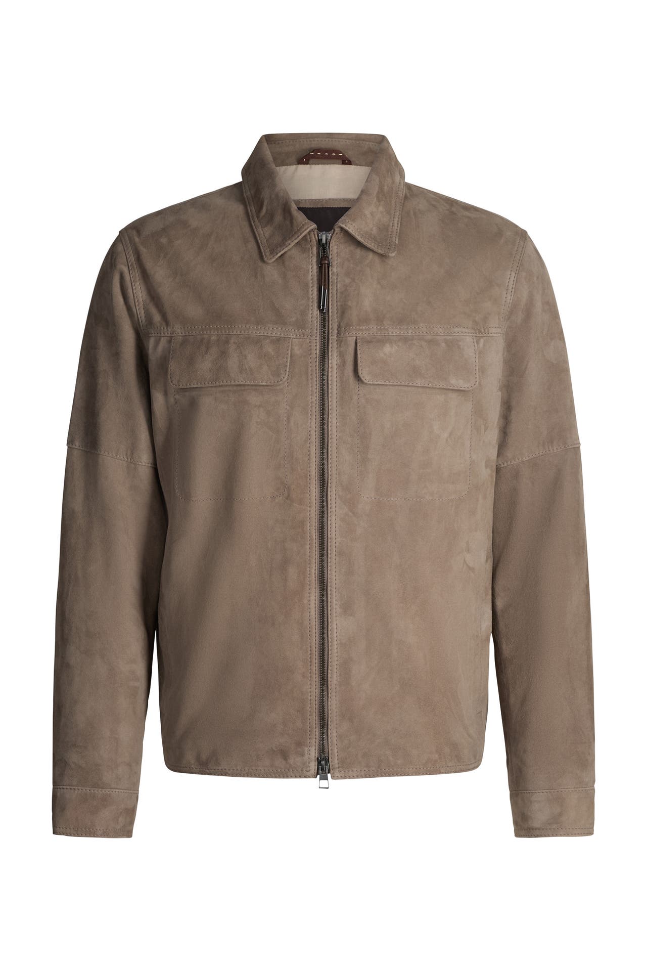 WINDSOR. Lederjacke Pesaro grau, Bild 1