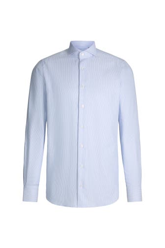 WINDSOR. Business-Hemd Trivo hellblau-weiss meliert Regular Fit