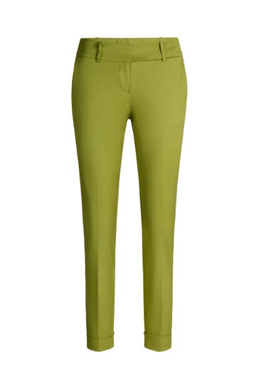 WINDSOR. Stoffhose Anzughose grün Slim