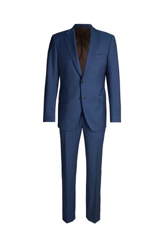 WINDSOR. Anzug Sera-Sole blau meliert Regular Fit