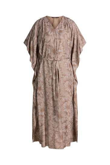 WINDSOR. Casual-Kleid Kaftan-Kleid braun