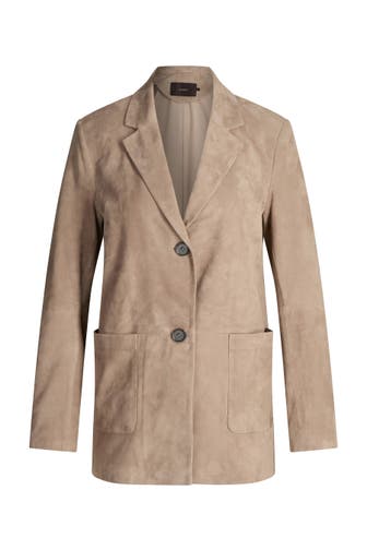 WINDSOR. Blazer Leder-Blazer taupe