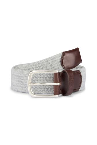 WINDSOR. Casual-Gürtel Gürtel aus Wolle in Schwarz hellgrau