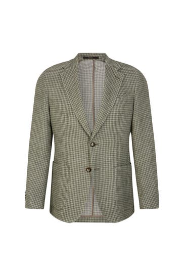 WINDSOR. Business-Sakko Giorno grün Regular Fit