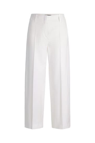 WINDSOR. Business-Hose Culotte weiß Straight