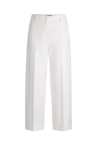 WINDSOR. Business-Hose Culotte weiß Straight