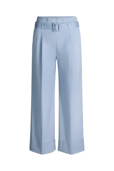 WINDSOR. Stoffhose Culotte hellblau Culotte