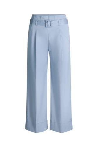 WINDSOR. Stoffhose Culotte hellblau Culotte