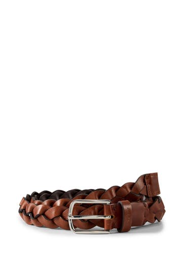 WINDSOR. Casual-Gürtel Ledergürtel braun