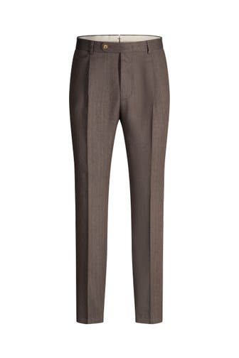 WINDSOR. Business-Hose Silvi braun Slim