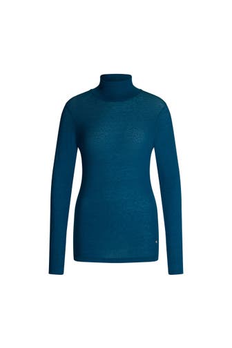 WINDSOR. T-Shirt Langarmshirt petrol