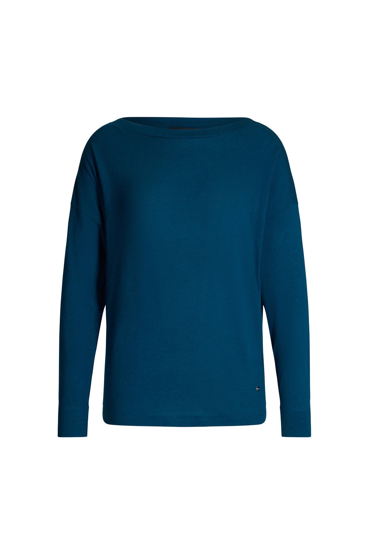 WINDSOR. T-Shirt Longsleeve petrol, Bild 1