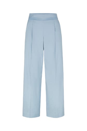 WINDSOR. Verkürzte Baumwollstretch-Culotte