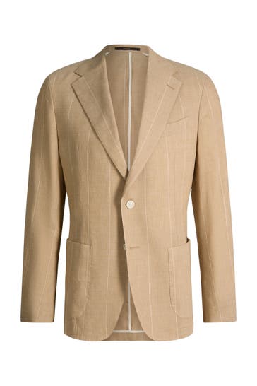WINDSOR. Business-Sakko Giorno beige Regular Fit