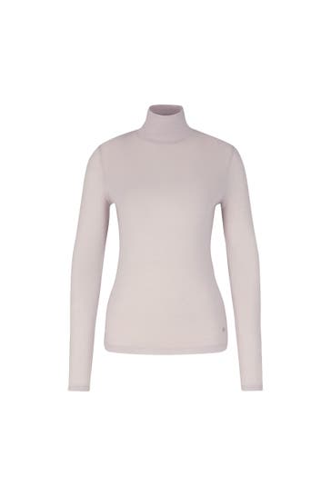 WINDSOR. T-Shirt Langarmshirt steingrau