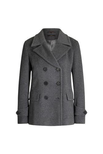 WINDSOR. Übergangsjacke Cabanjacke grau