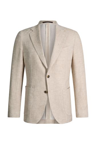 WINDSOR. Casual-Sakko Giorno beige meliert Slim Fit