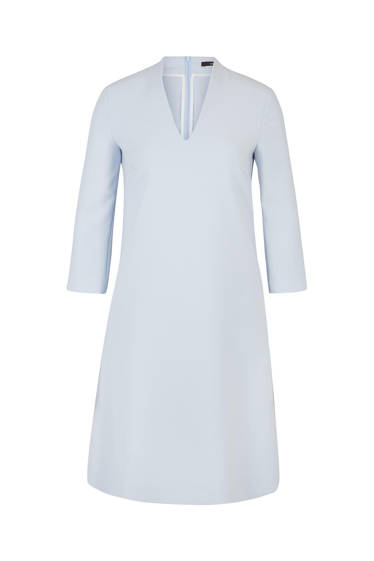 WINDSOR. Casual-Kleid Crêpe-Shift-Kleid in Camel hellblau, Bild 1