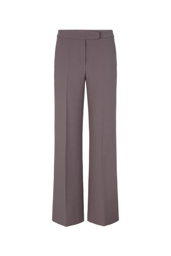 WINDSOR. Stoffhose Marlenehose grau Slim