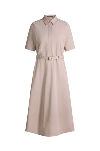 WINDSOR. Casual-Kleid Hemdblusenkleid taupe